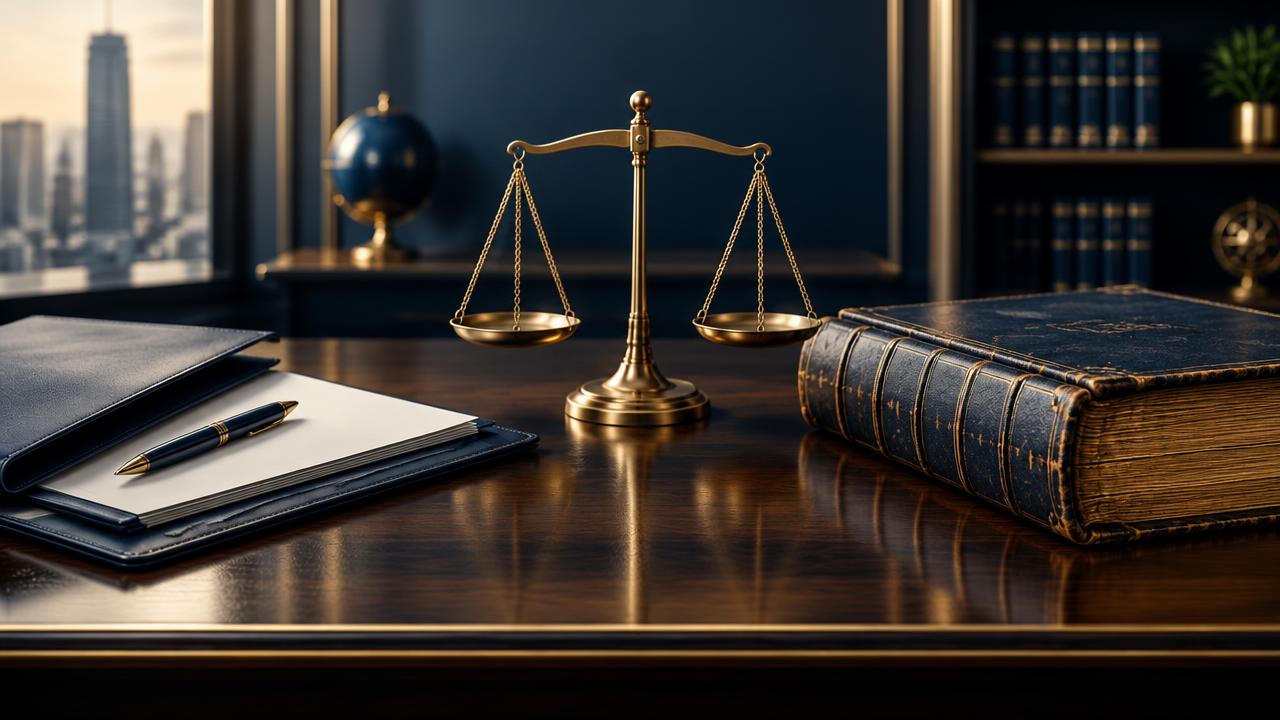 Balanced comparison of a new business folder and aged corporate ledger